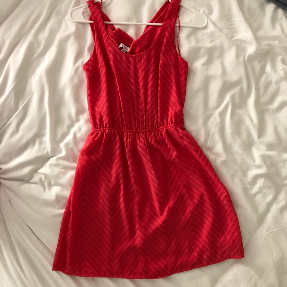 Coral Summer Dress